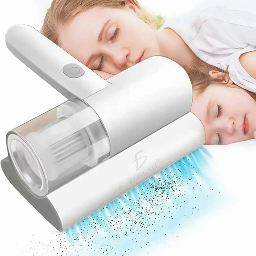 Mini aspiradora inalámbrica antiácaros con luz UV